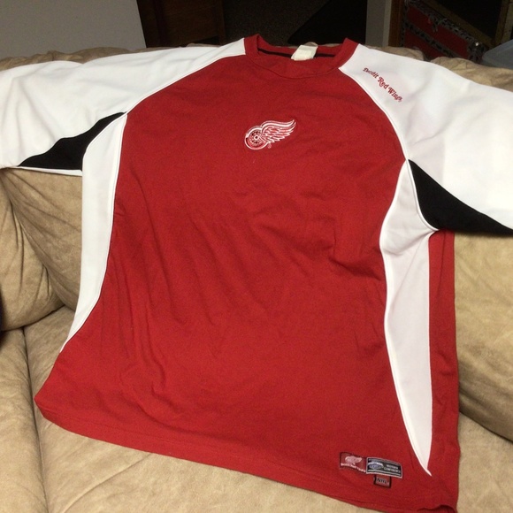 NHL DETROIT RED WINGS shirt - Picture 1 of 2